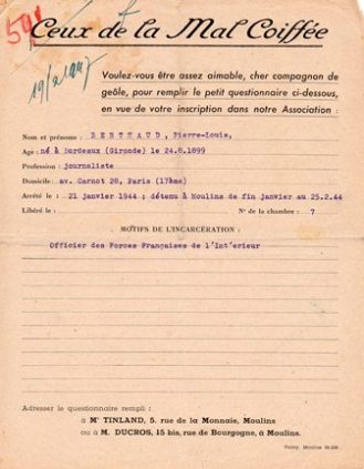 Archives Municipales de Moulins 5 H 81