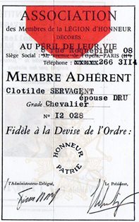 Archives de la famille