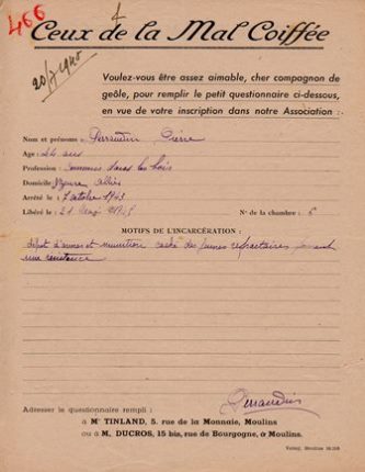 Archives Municipales de Moulins 5 H 81