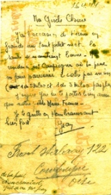 Archives de la famille