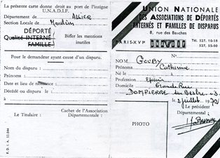 Archives de la famille