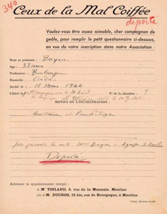 Archives Municipales de Moulins 5 H 81