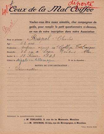 Archives Municipales de Moulins 5 H 81